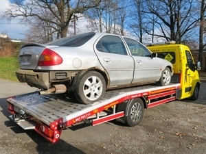 Likvidace autovraku Náměšť na Hané