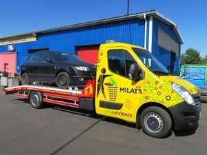 Likvidace automobilu Ostrava – Vítkovice