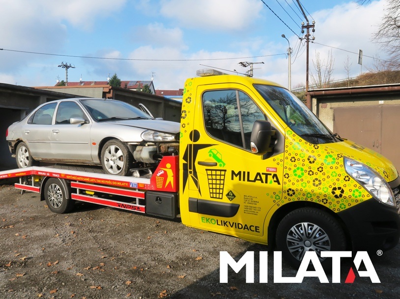 Likvidace automobilu z Oder
